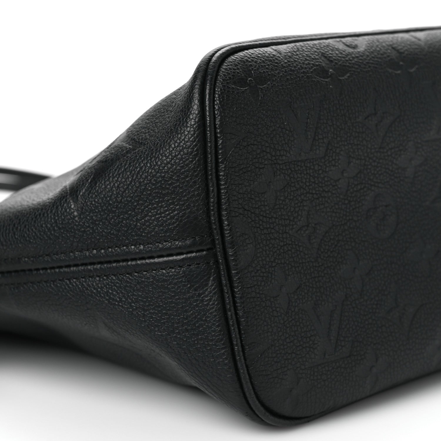 Louis Vuitton Empreinte Monogram Giant Neverfull MM Black 9 of 10