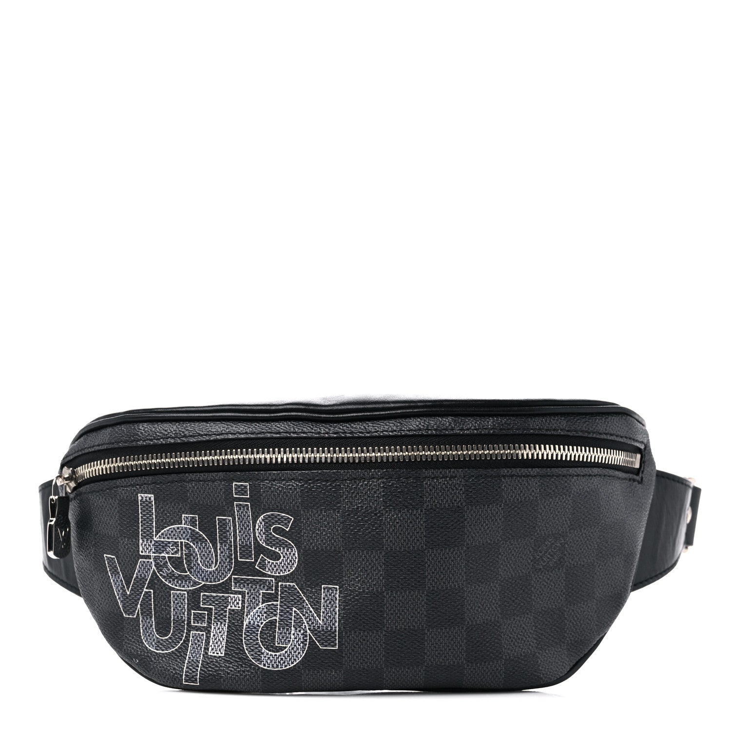 Louis Vuitton Damier Graphite Logo Campus BumBag Grey 1 of 10