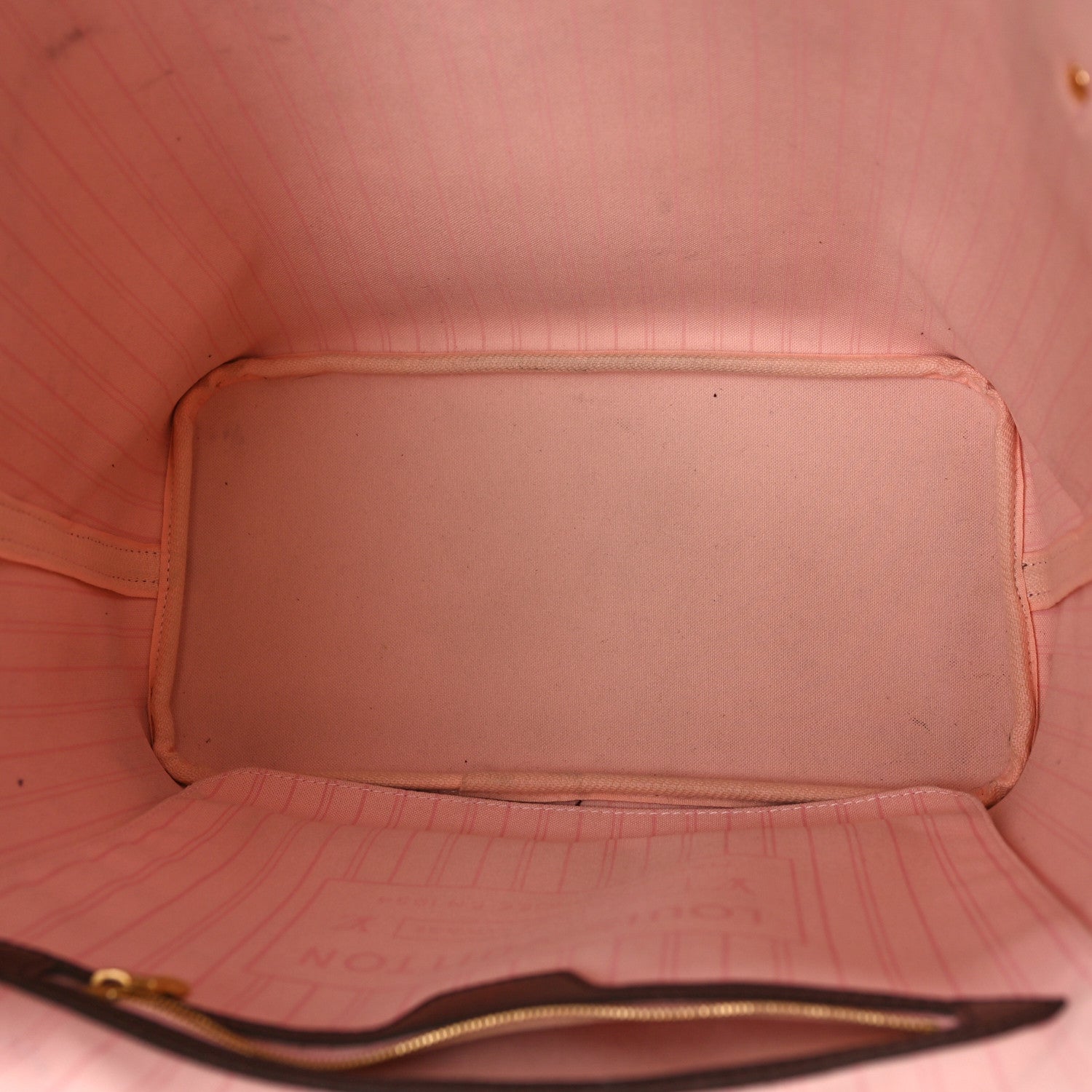 Louis Vuitton Damier Ebene Neo Neverfull MM Rose Ballerine 5 of 16