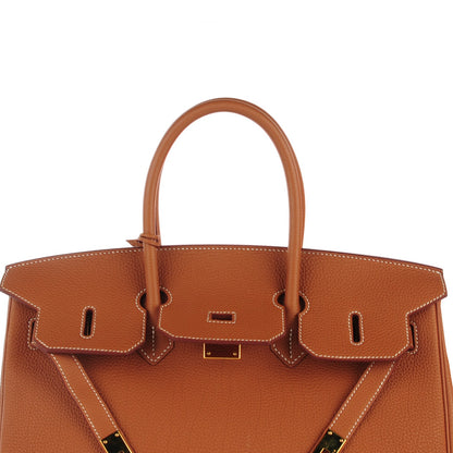 Hermes Togo Birkin 35 Gold 11 of 22