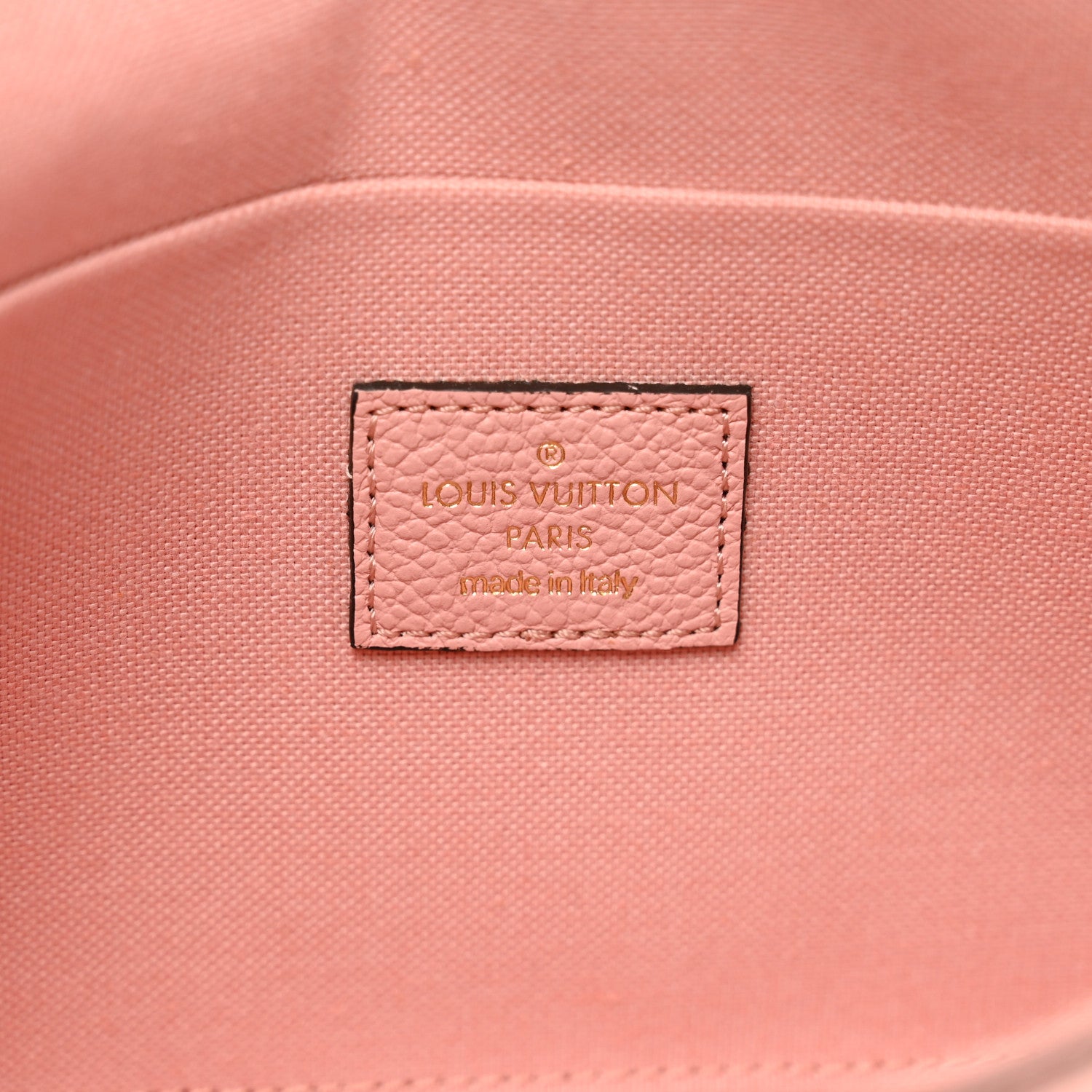 Louis Vuitton Empreinte Pochette Felicie Chain Wallet Rose Poudre 7 of 10