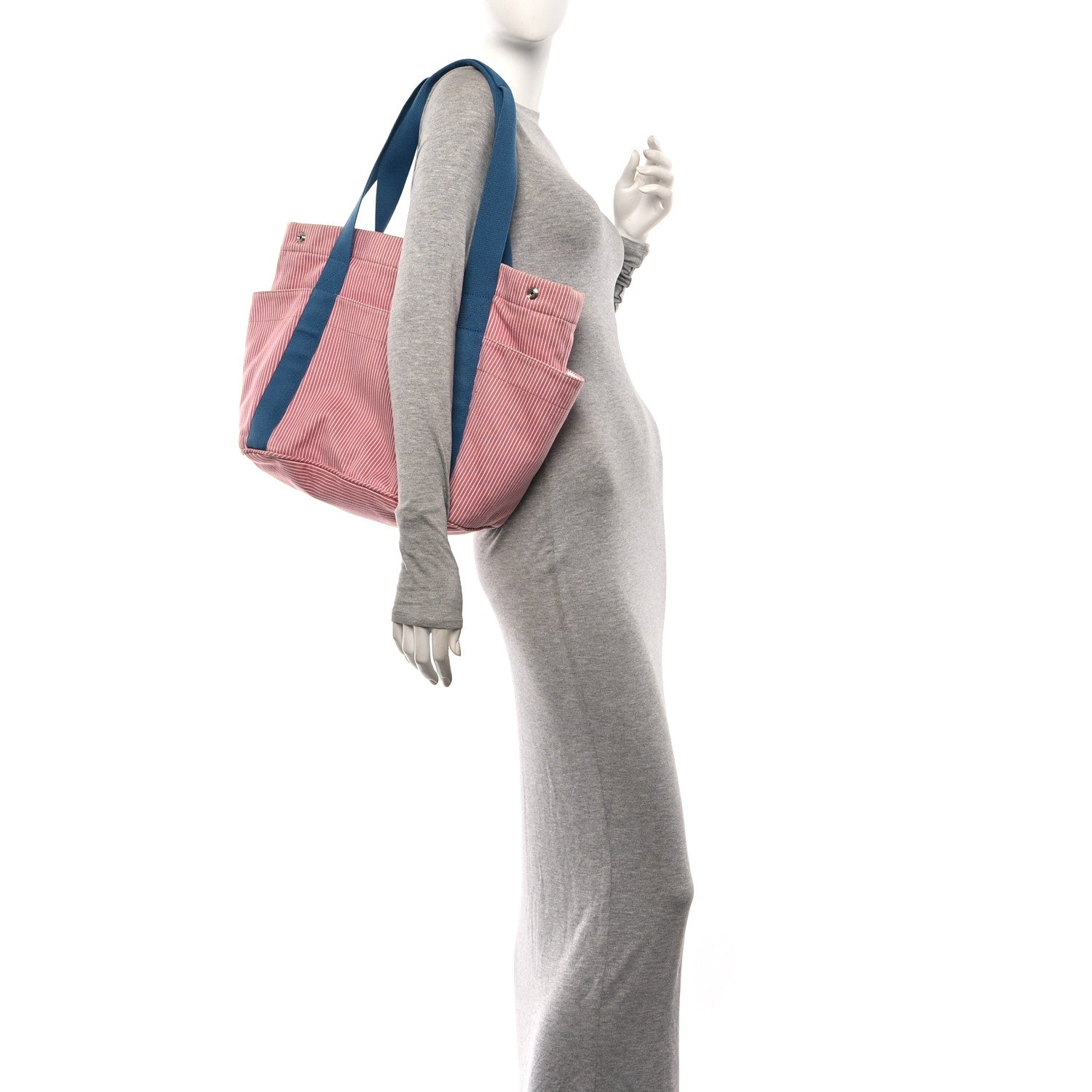 Hermes Cotton Canvas Passe-Passe Nappy Tote Bag Figue 2 of 9