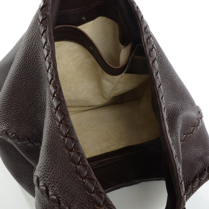 Bottega Veneta Cervo Deerskin Large Hobo Ebano 5 of 8