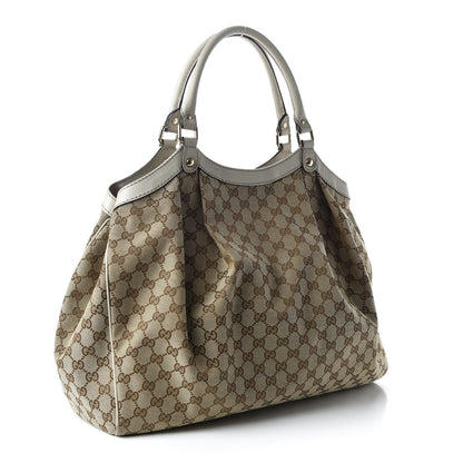Gucci Monogram Large Sukey Tote Off White 3 of 10