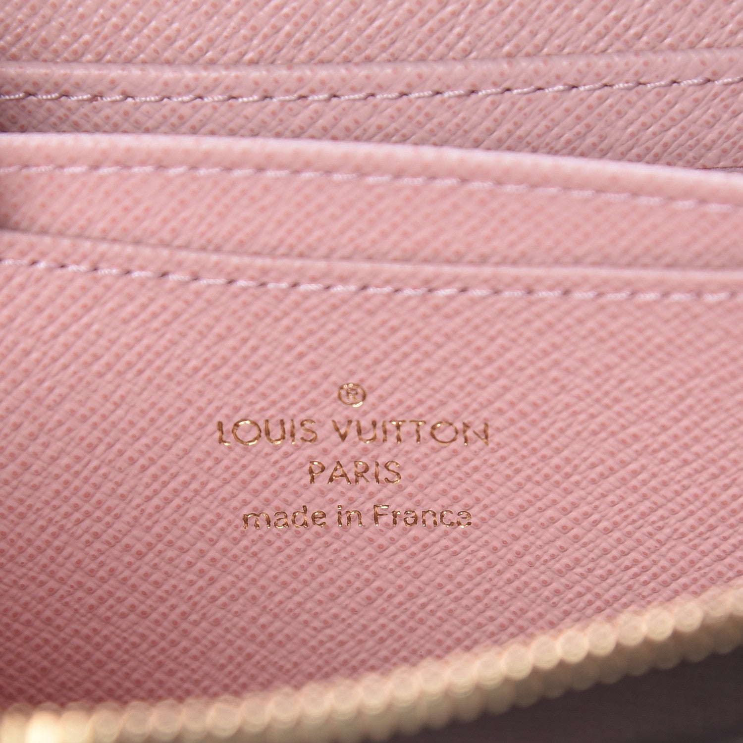 Louis Vuitton Damier Ebene Zippy Coin Purse Rose Ballerine 6 of 8