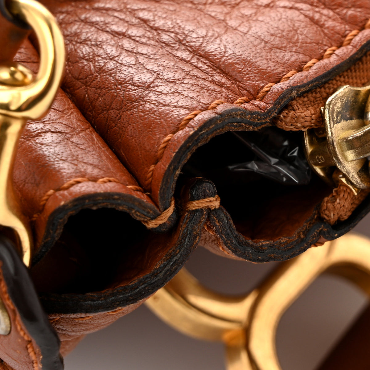 Chloe Calfskin Medium Marcie Satchel Tan 13 of 13