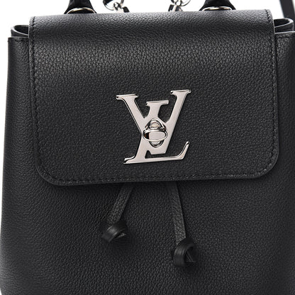 Louis Vuitton Calfskin Lockme Backpack Black 11 of 11