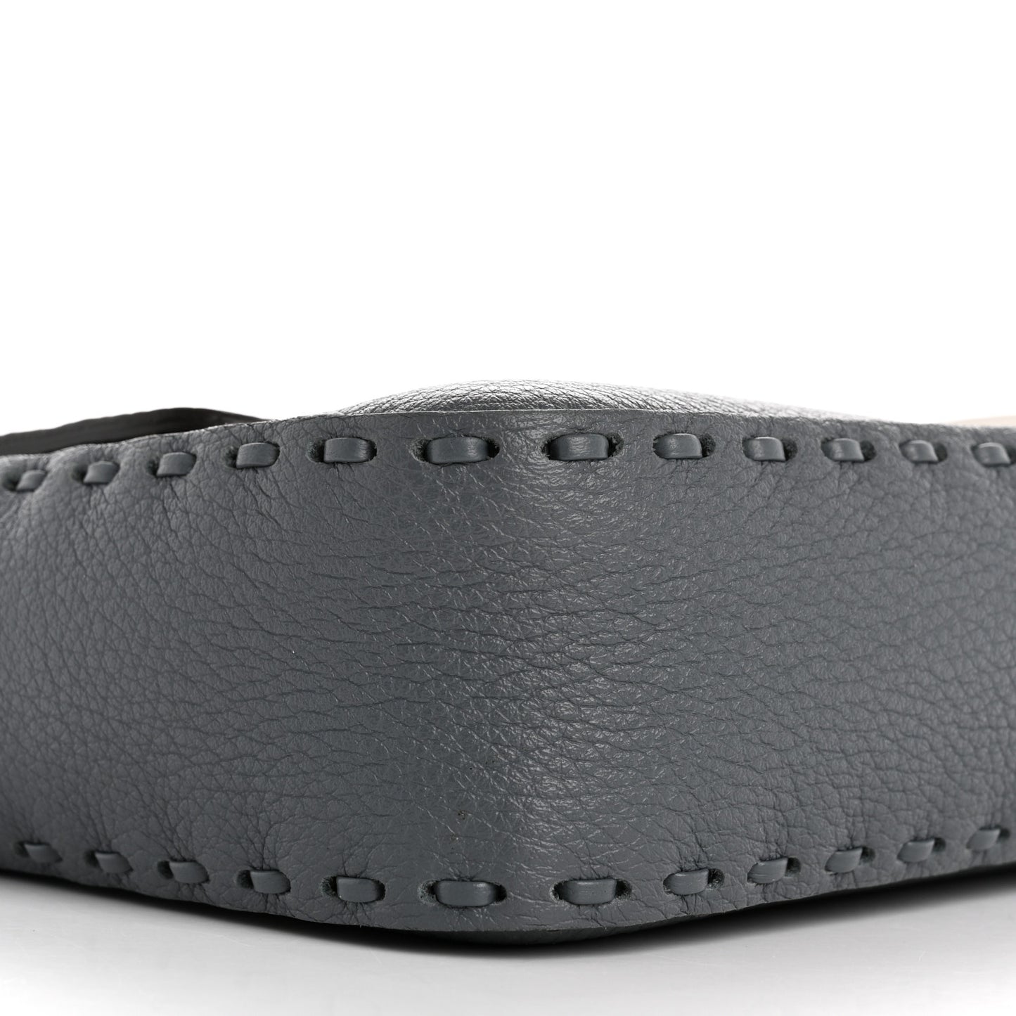 Cuoio Roma Sellerissima Nappa Sintetica Tape Stitch Mini Baguette Tempesta