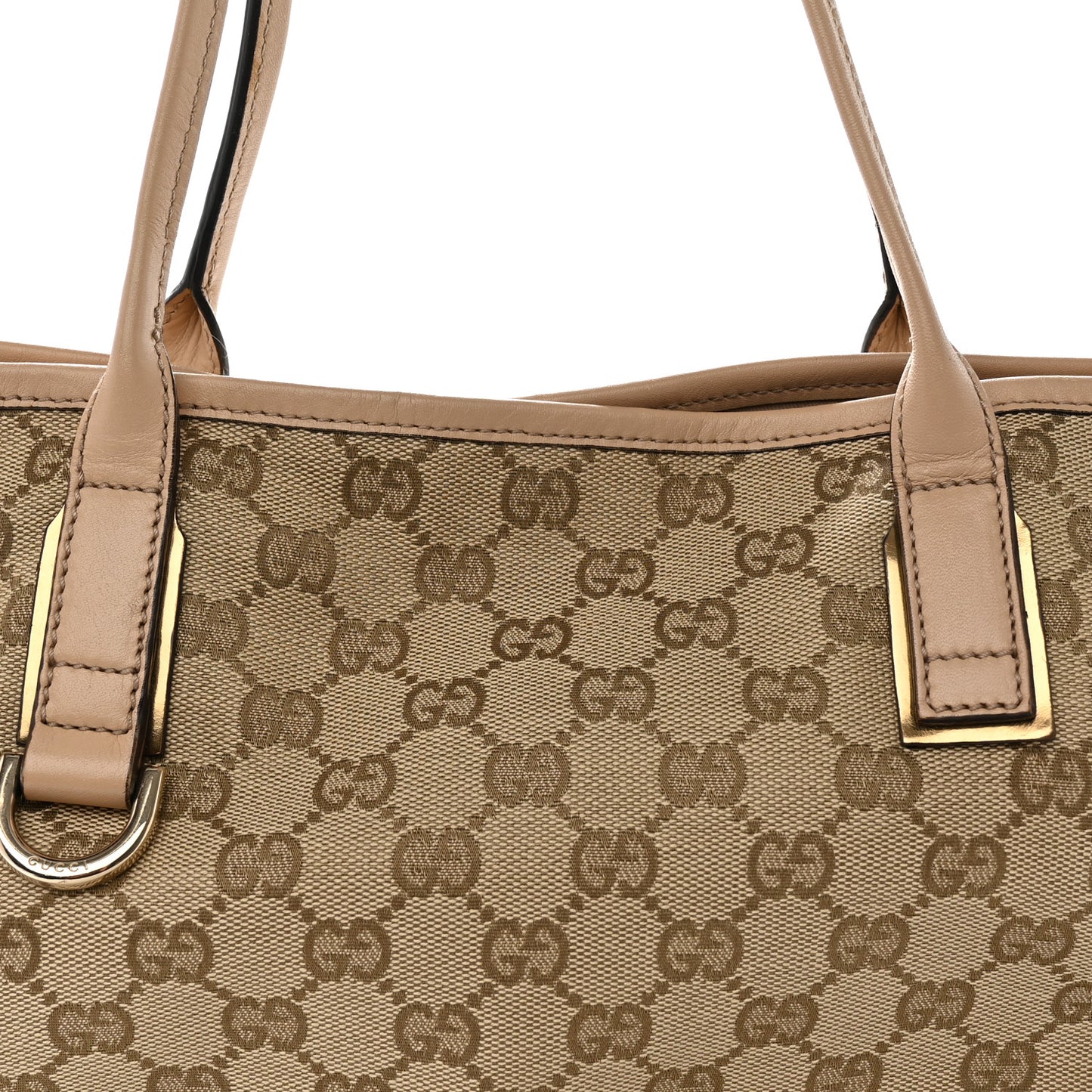 Monogram Medium New Britt Tote Beige