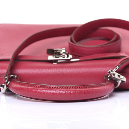 Hermes Chevre Kelly Sellier 25 Framboise 9 of 42