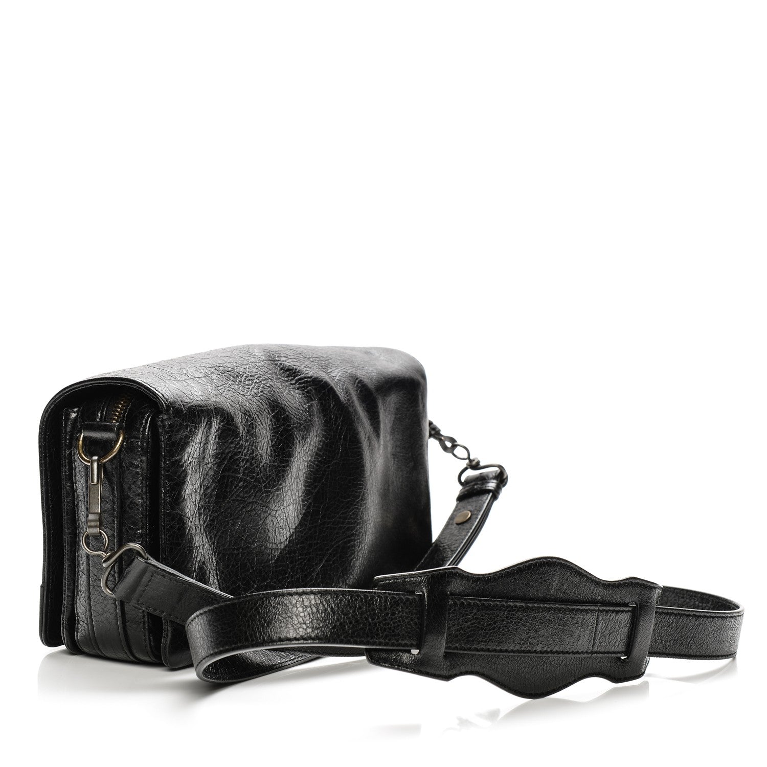 Balenciaga Agneau Classic Hardware Tool Kit Crossbody Black 3 of 7
