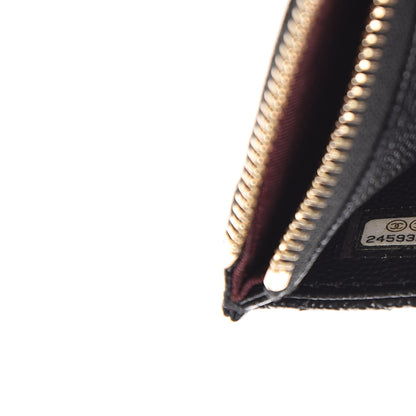 Chanel Caviar Quilted Classic Zip Pouch Black 7 of 8