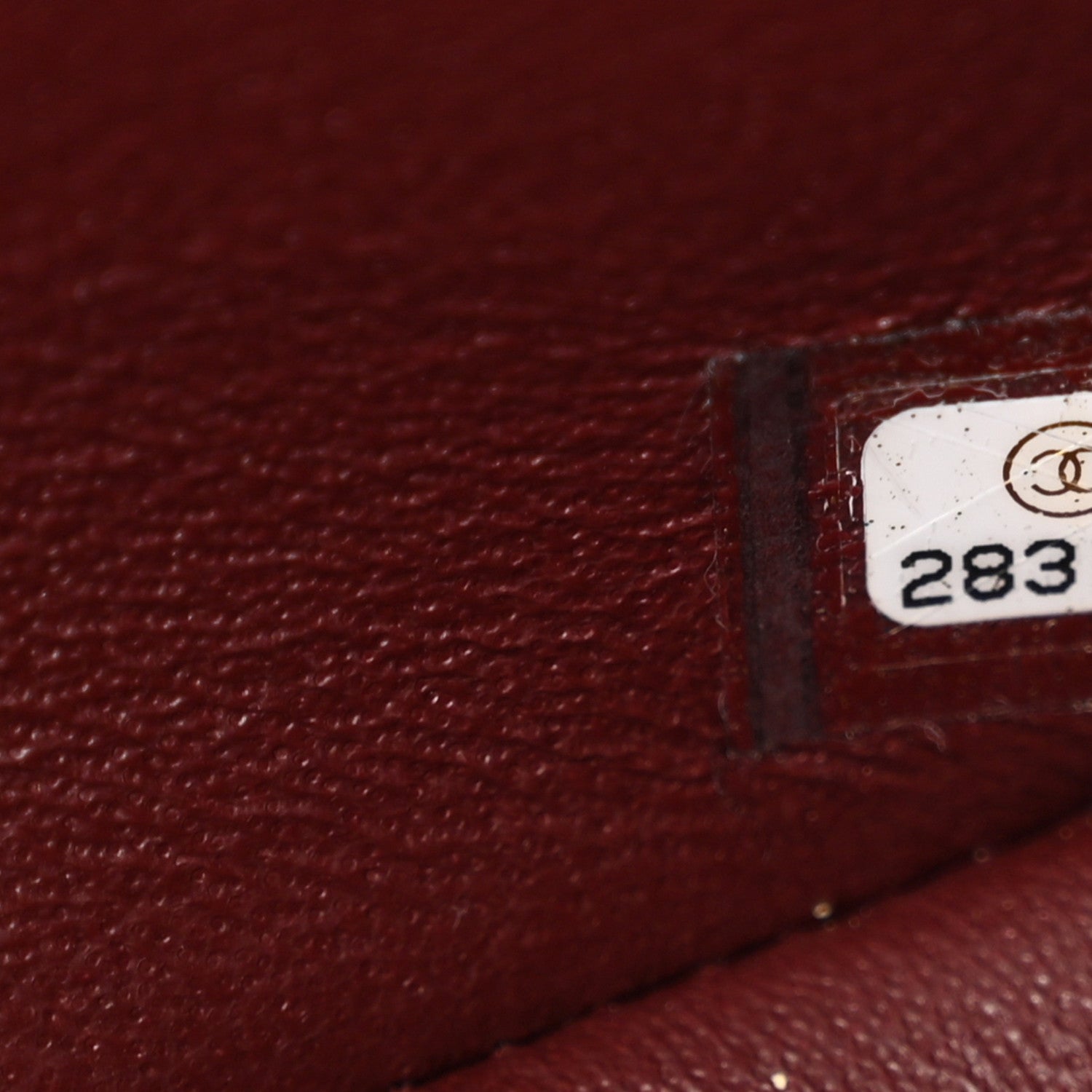 Chanel Lambskin Quilted Mini Rectangular Flap Burgundy 7 of 12