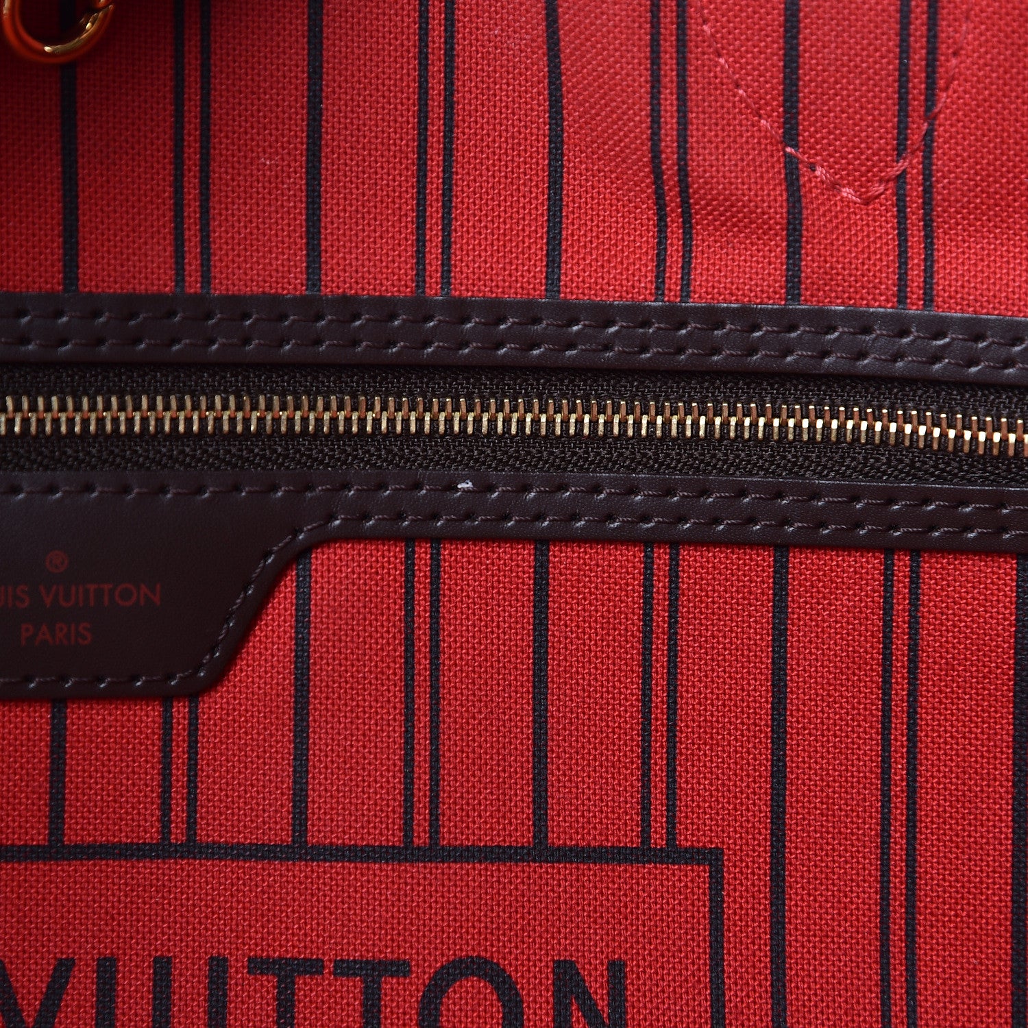 Louis Vuitton Damier Ebene Neverfull GM 9 of 16