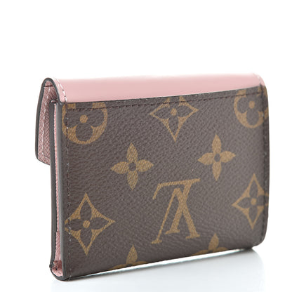 Louis Vuitton Monogram Zoe Wallet Rose Ballerine 3 of 8