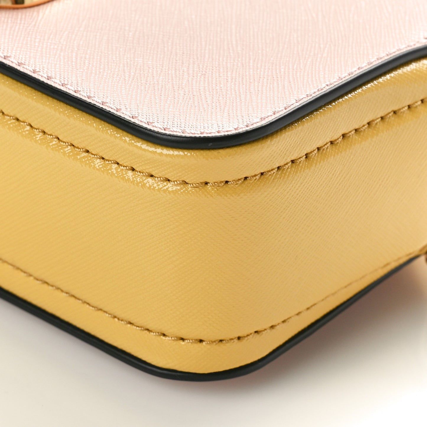 Saffiano Small Snapshot Camera Bag New Rose