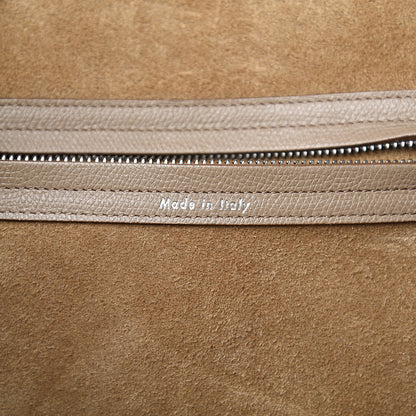 Celine Grained Calfskin Medium Phantom Luggage Taupe 5 of 12