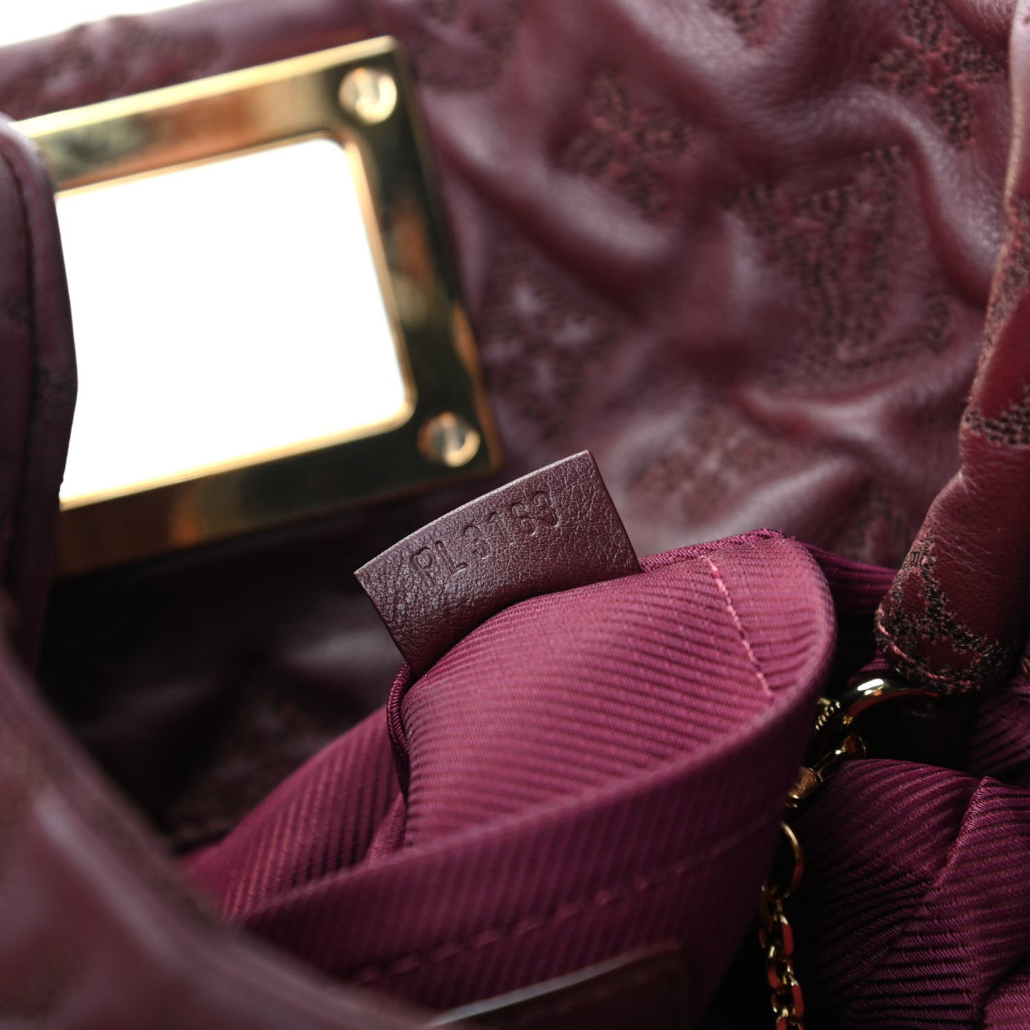 Calfskin Monogram Altair Clutch Bordeaux