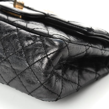 Chanel Aged Calfskin Quilted 2.55 Reissue 224 Flap Black 7 of 11