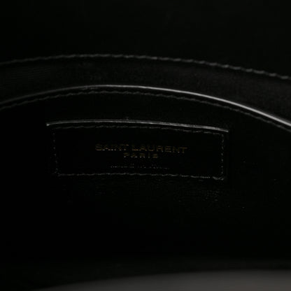 Saint Laurent Smooth Calfskin Manhattan Nano Shopper Tote Black 5 of 7