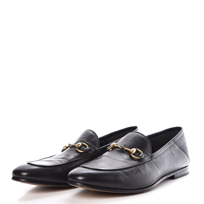 Gucci Lambskin Mens Brixton Horsebit Loafers 10 Black 3 of 11