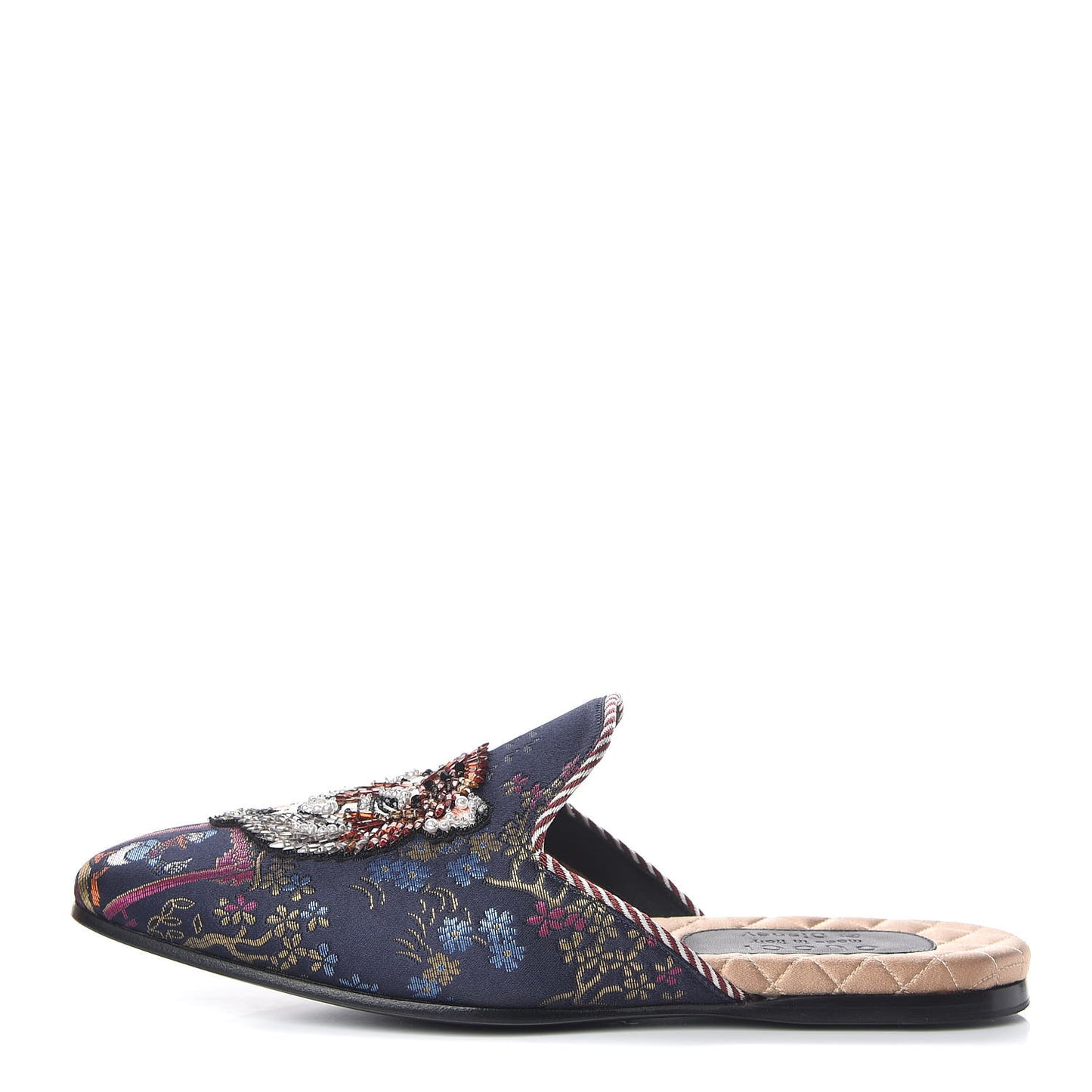 X DISNEY Jacquard Japanese Donald Duck Embellished Mens Slippers 9 Tide Multicolor Bordeaux