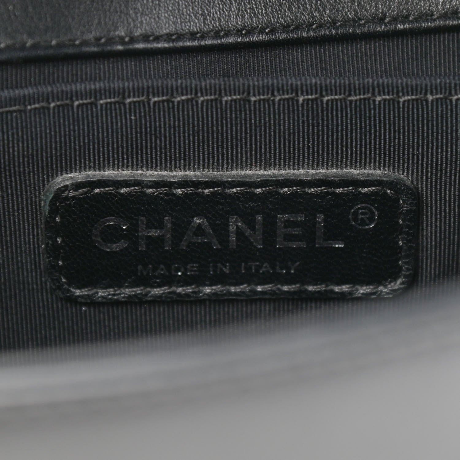 Chanel Calfskin Quilted Medium Boy Flap Black 6 of 10