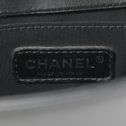 Chanel Calfskin Quilted Medium Boy Flap Black 6 of 10