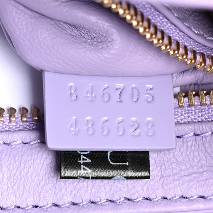 Gucci Patent Siena Small Shoulder Bag Lapis 7 of 10
