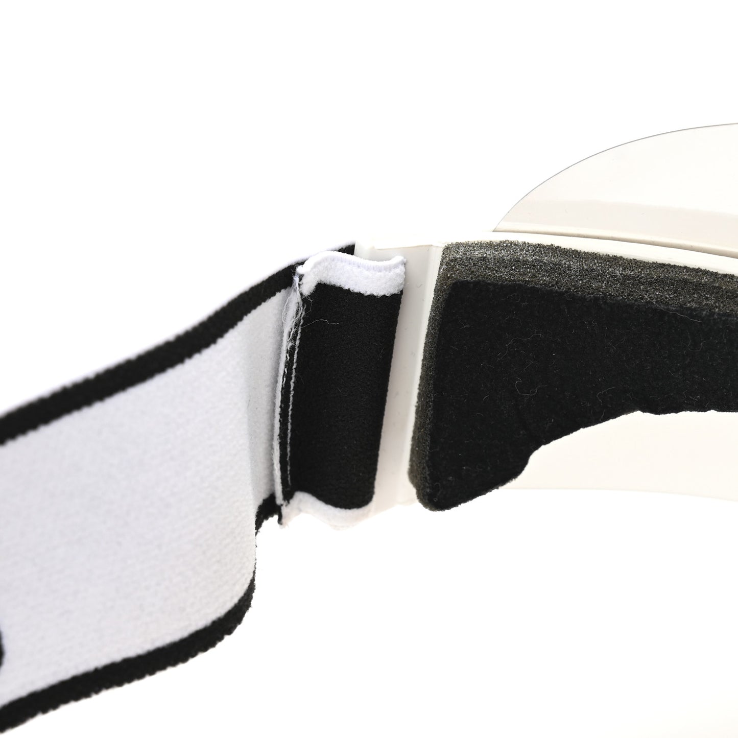 Mirrored DiorClub1 Sun Visor Silver
