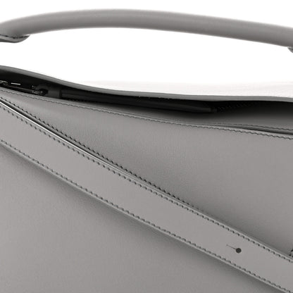 Loewe Calfskin Small Puzzle Bag Gunmetal 7 of 9