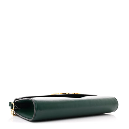 Gucci Smooth Calfskin Small Zumi Top Handle Shoulder Bag Vintage Green 4 of 12