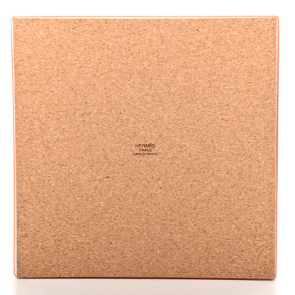 Hermes Porcelain Small Perimetre Square Tray 4 of 7