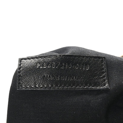 Saint Laurent Calfskin Y Quilted Monogram Medium Loulou Chain Satchel Dark Beige 7 of 11