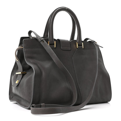 Saint Laurent Sheepskin Medium Cabas ChYc Grey 2 of 9