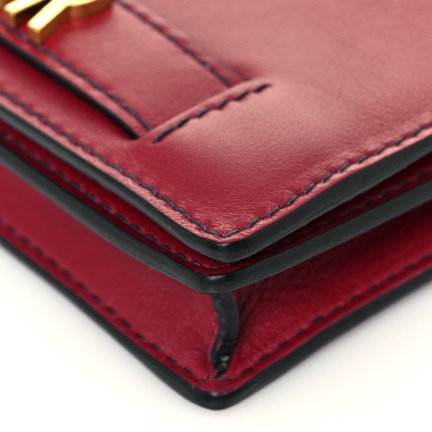 Christian Dior Calfskin J'Adior Wallet on Chain Pouch Red 10 of 14