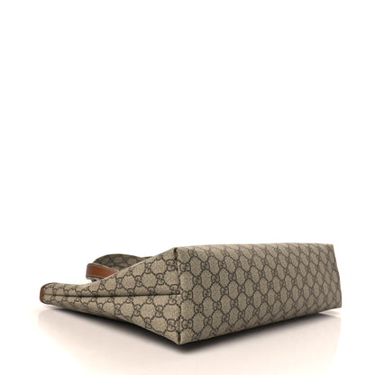Gucci GG Plus Monogram Medium Signature Web Loop Tote Brown 4 of 9