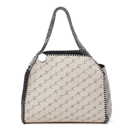 Stella McCartney Canvas Logo Falabella Reversible Tote Sand 4 of 19