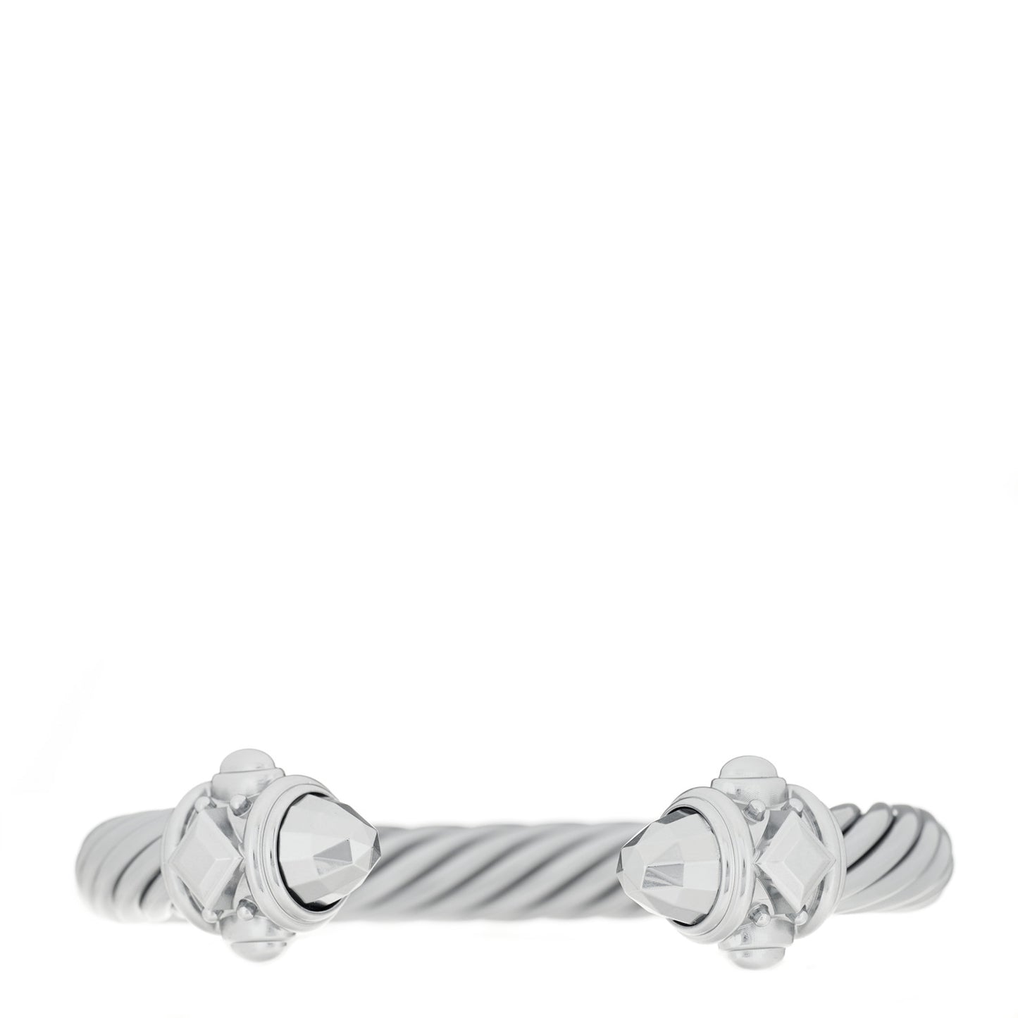 Aluminum 10mm Cable Renaissance Bracelet Grey