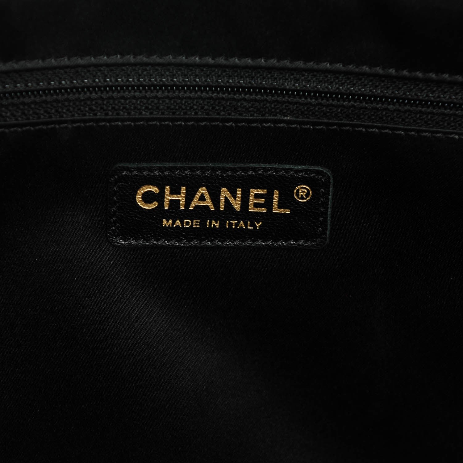 Chanel Caviar Quilted XL Grand Shopping Tote GST Black 6 of 7