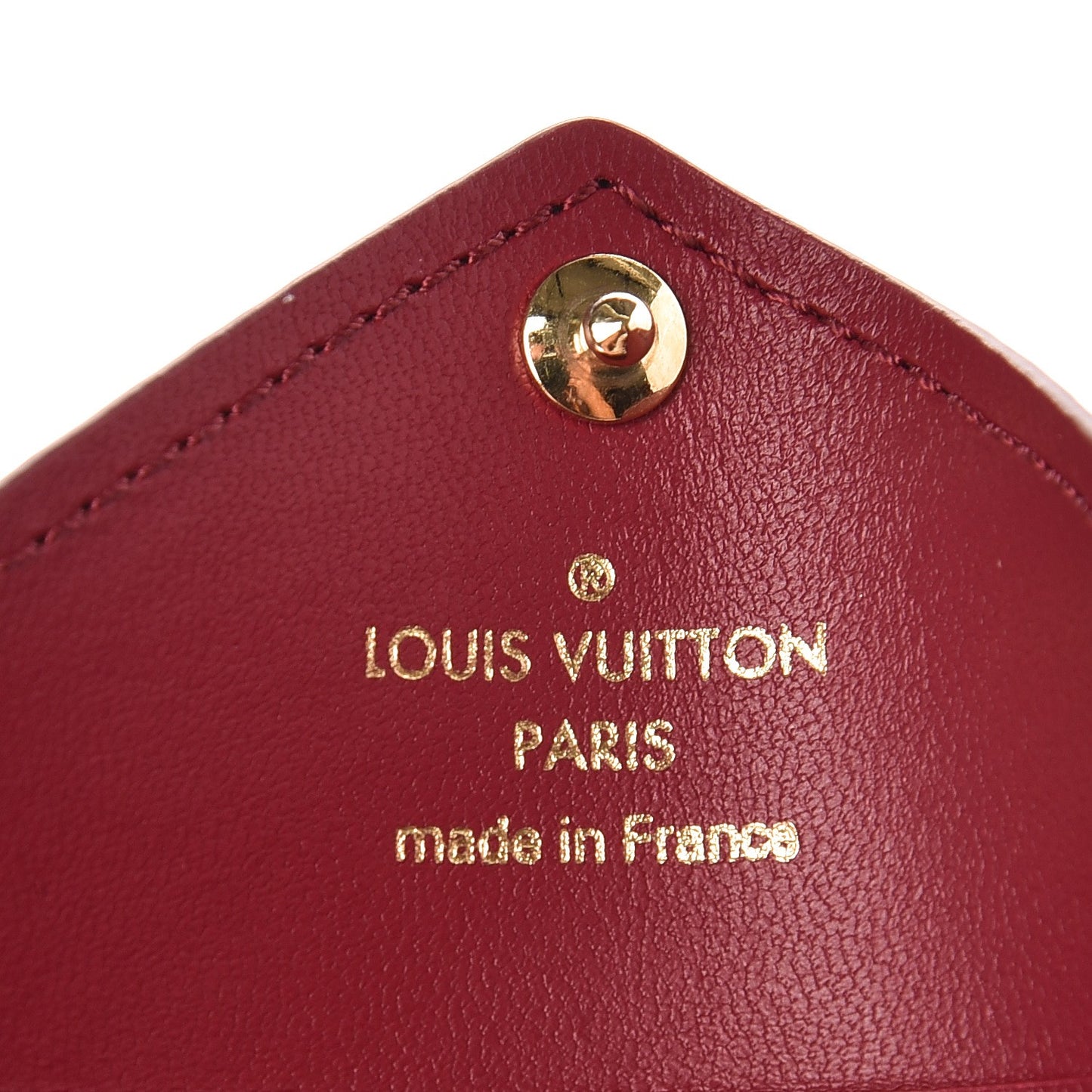 Monogram Small Kirigami Pochette Insert Fuchsia