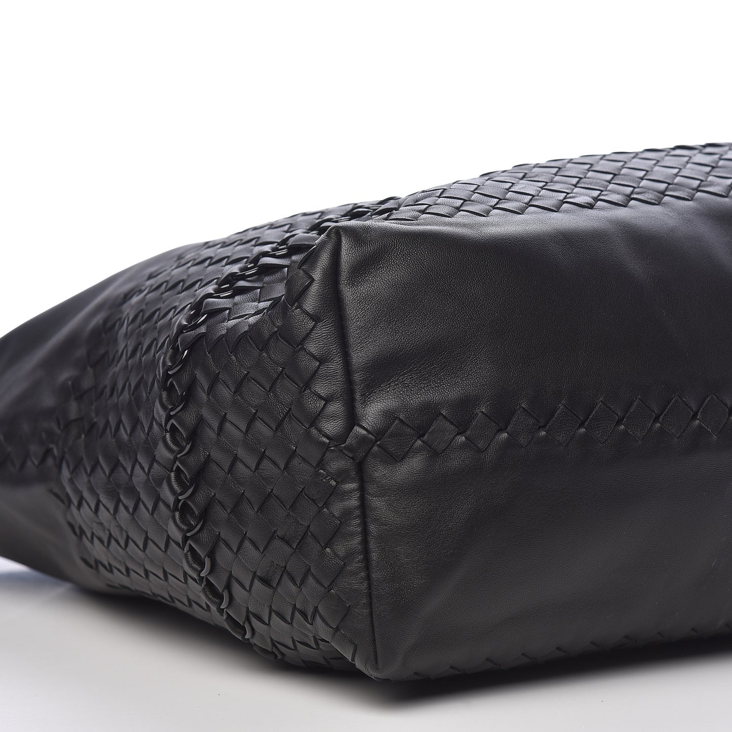 Nappa Intrecciato Tote Black