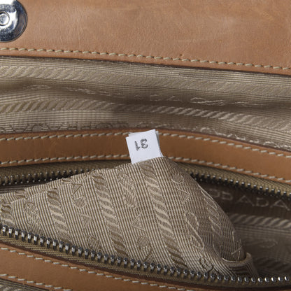 Prada Jacquard Logo Frame Shoulder Bag Corda 9 of 10