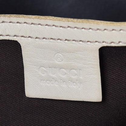 Gucci GG Supreme Monogram Large Zippered Shopping Tote Off White 6 of 20