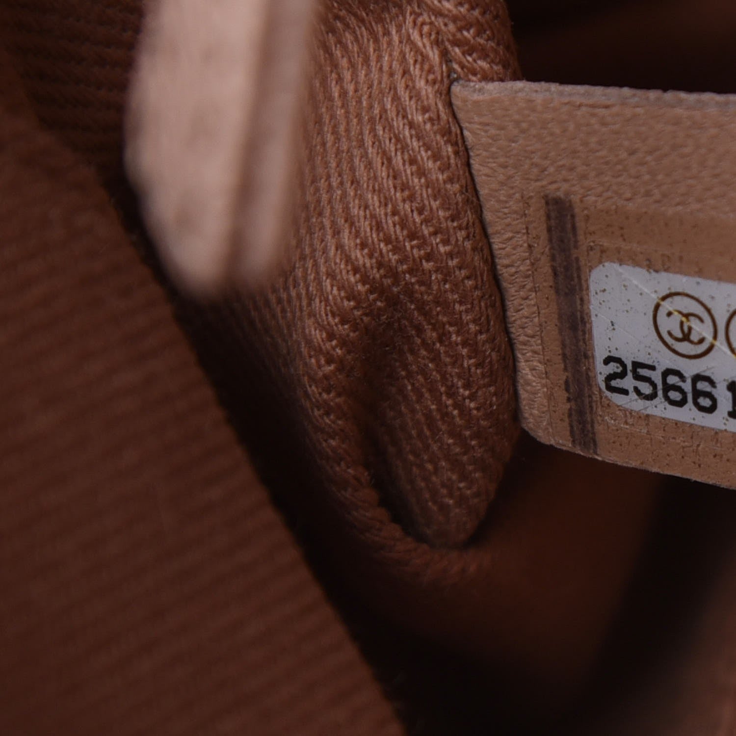 Chanel Caviar Quilted Small Coco Handle Flap Light Beige 9 of 10