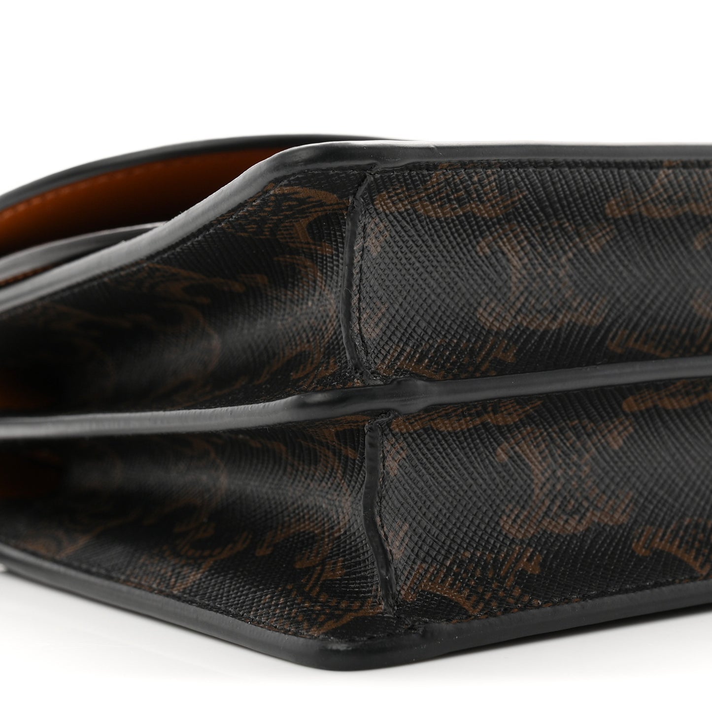 Triomphe Canvas Lambskin Wallet On Strap Tan