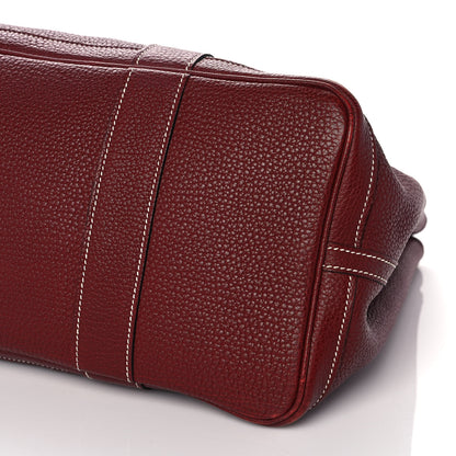 Hermes Negonda Garden Party Tote 36 MM Rouge H 7 of 10