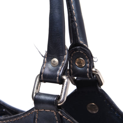 Gucci Metallic Monogram Medium Sukey Tote Blue 14 of 15