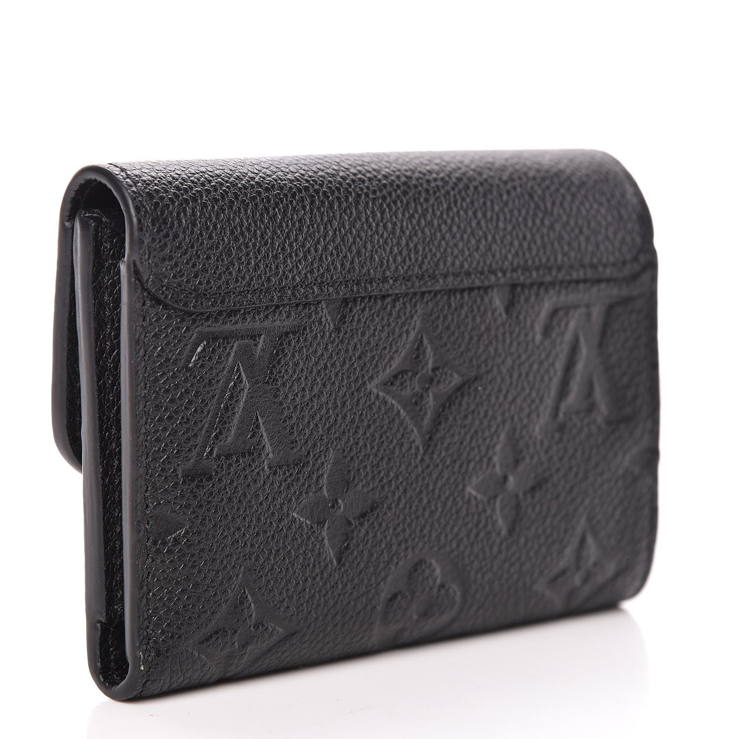 Louis Vuitton Empreinte Pont-Neuf Compact Wallet Black 3 of 7