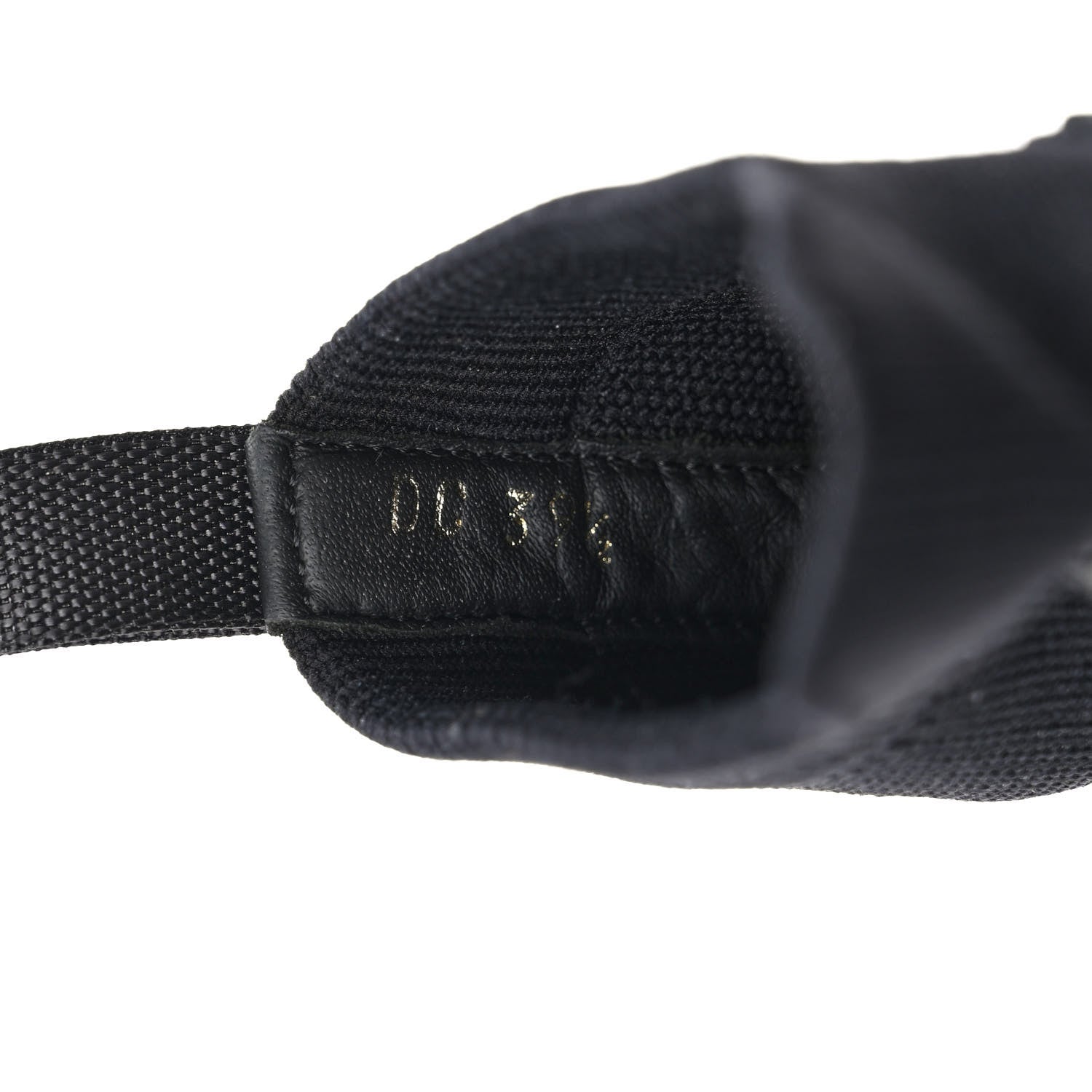 Christian Dior Technical Knit Calfskin Womens Walk'N'Dior High Top Sneakers 39.5 Black 9 of 10